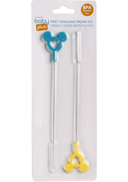 Baby Plus Pipet Temizleme Fırçası Ikili