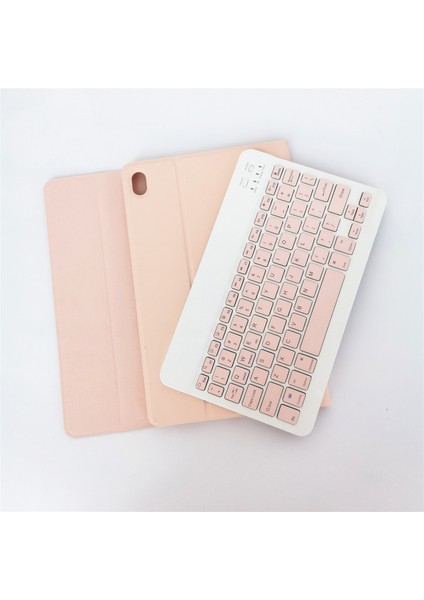 Lenovo Pad Sekmesi Için Klavye + Kılıf P11 11 Inç TB-J606F Pembe (Yurt Dışından)