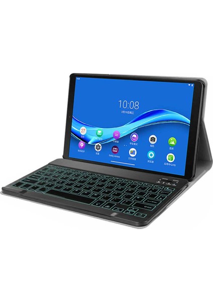 Bluetooth Klavye Koruyucu Deri Kılıf Lenovo Akıllı Tab M10 Hpd Artı TB-X606F 10.3 Inç Siyah (Yurt Dışından) fırsatları