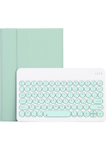 Lenovo Pad Pro Için 11.5 Inç 2021 TB-J716F/TAB P11 Pro 11.5 Inç TB-J706F YAM13 Bluetooth Klavye Kılıfı Açık Yeşil (Yurt Dışından)