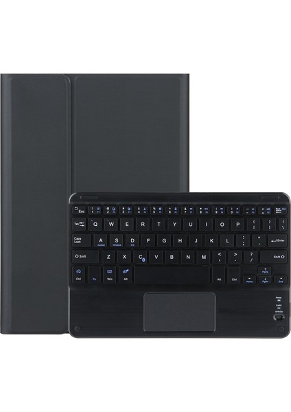 DY-P10-C Bluetooth Klavye Koruyucu Deri Kılıf Siyah (Yurt Dışından)