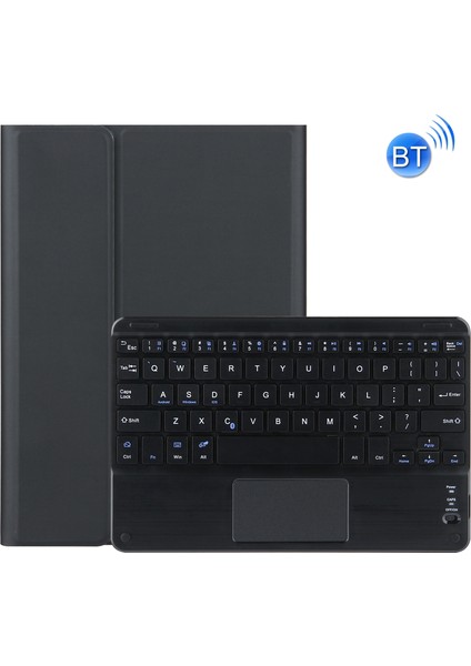 DY-P10-C Bluetooth Klavye Koruyucu Deri Kılıf Siyah (Yurt Dışından)