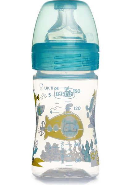 Yeni Wellbeing Biberon Pp Mavi 150 ml Yavaş Akış modelleri