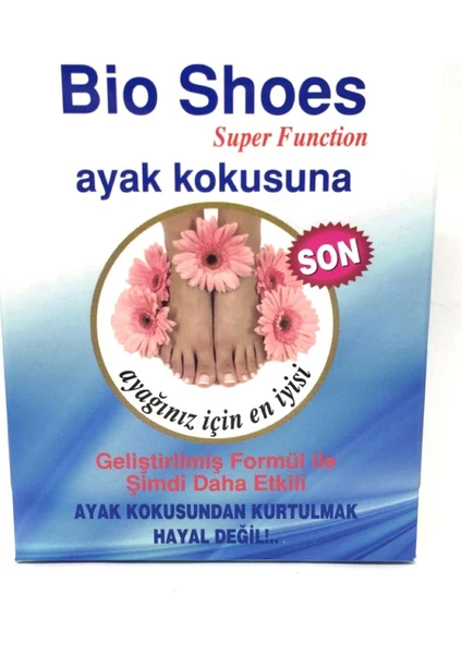 Bio Shoes Ayak Kokusu Giderici 120 Gün Etkili Ayakkabı Koku Önleyici