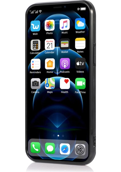 iPhone 13 Pro (6,1 inç) ile Uyumlu Çoklu Kart Yuvası Telefon Kılıfı (3 Kamera Versiyonu) (Yurt Dışından)