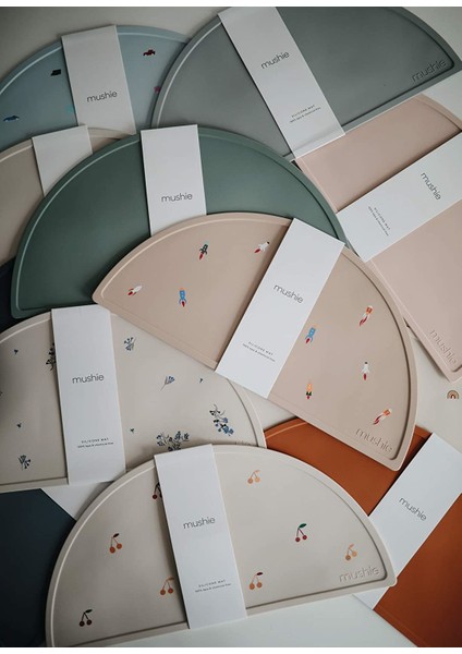 Silicone Place Mat / Servis Altlığı - Rainbow modelleri