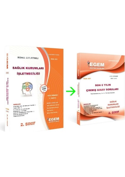 AÖF Sağlık Kurumları İşletmeciliği 2. Sınıf Güz Dön. 3dön. Konu+Soru+Çıkmış