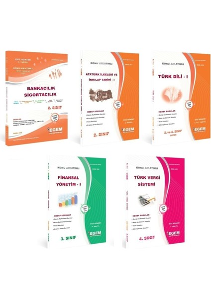 AÖF Menkul Kıymetler ve Sermaye Piyasası 2. Sınıf Güz Dön Konu Anlatımlı Soru Bank