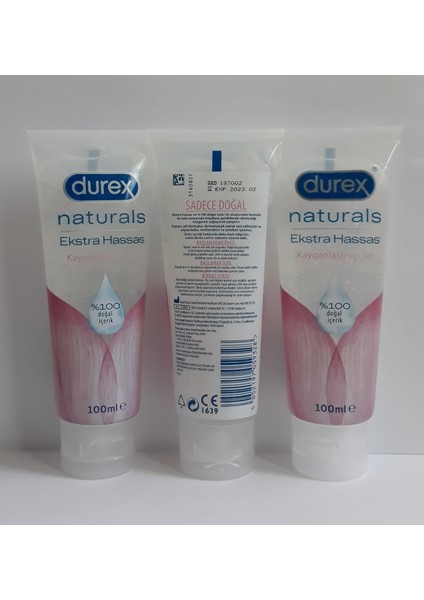 Naturals Extra Hassas Jel 100 ML*3ADET Ekonomik Paket fiyatları