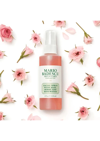 Mario Badescu Facial Spray With Aloe, Herbs And Rosewater (118ML)