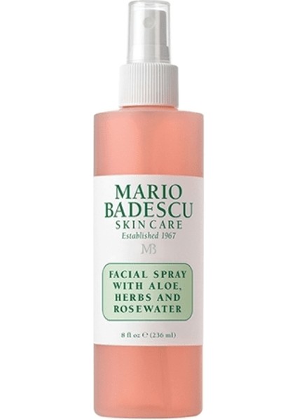 Facial Spray With Aloe, Herbs And Rosewater (118ML)