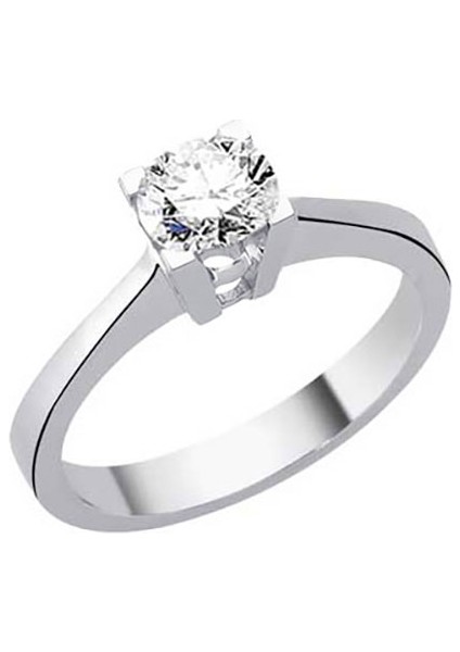 0,60CT Pırlanta Tektaş Yüzük - 18K