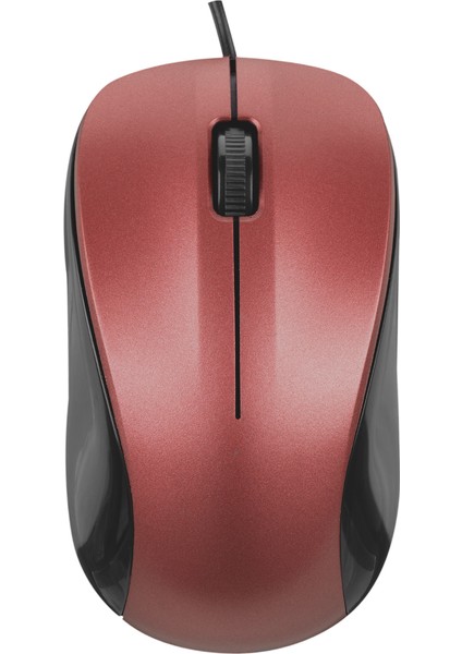 SM-215 USB Kırmızı 1200DPI Optik Kablolu Mouse