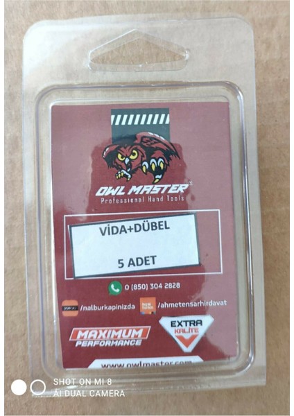 Dübelli Vida 5 Adet fiyatları
