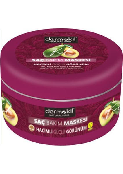 Saç Bakım Maskesi 220 ml Hacimli ve Güçlü Görünüm