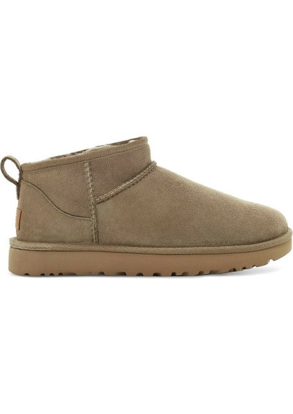 Açık Kahve Kadın Bot 1116109 Ugg W Classic Ultra Mini Antilope (Koyu Naturel)