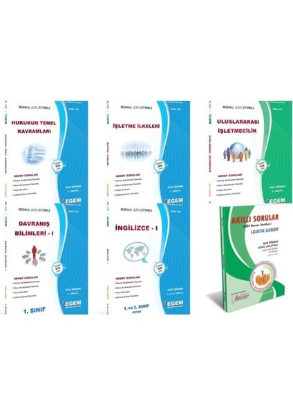 AÖF Lojistik 1. Sınıf 1 Dönem Konu Anlatımlı. Soru Bankası. Set