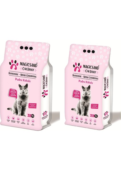 Marsilya Pudra Kokulu Kedi Kumu Ince Taneli 15 Lt Pudra Kokulu 10+5 Lt