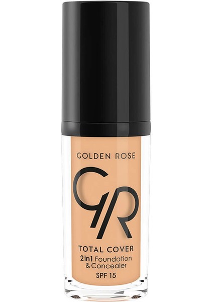 Total Cover 2in1 Fondöten&concealer No:07