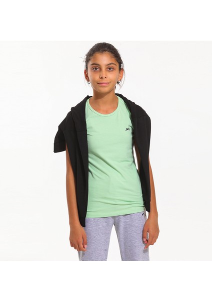 DUA Kız Çocuk Oversize Sweatshirt Siyah / Yeşil modelleri