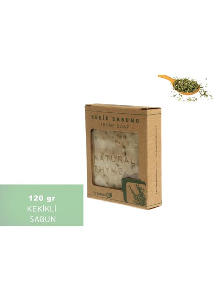 Kekikli % 100 El Yapımı Natural Sabun 120GR