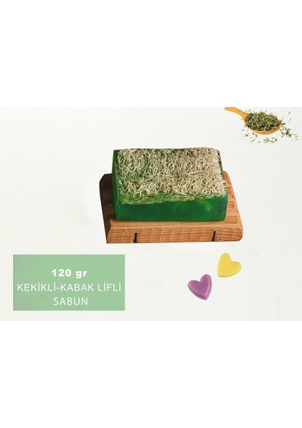 Kekikli Kabak Lifli Gliserinli Sabunu 120GR