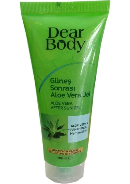 Dear Body Güneş Sonrası Aloe Vera Jel 200 ml