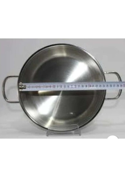 Tencere Tava Sahan İçin Buhar Delikli Temperli Z Tipi Cam Kapak 18 cm