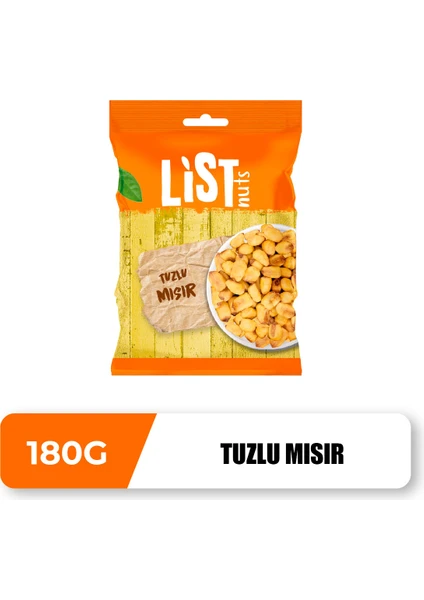 List Nuts Tuzlu Mısır 180 gr