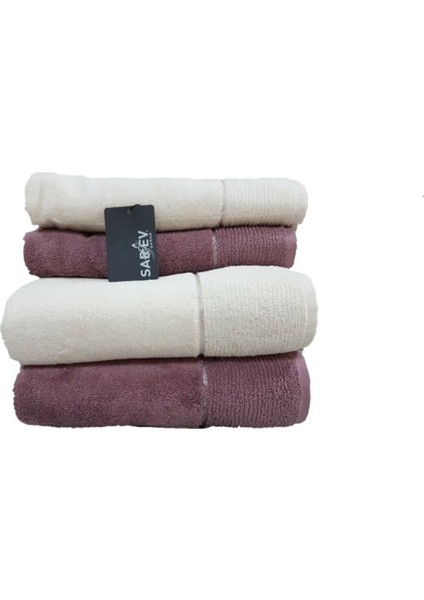 Soho Hamam Seti Beyaz - Mürdüm