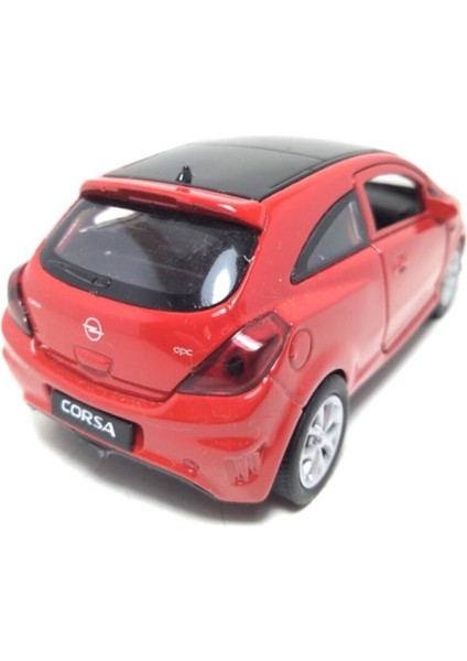 Opel Corsa 1/36 Ölçek 12CM Diecast Model Araba Çek Bırak