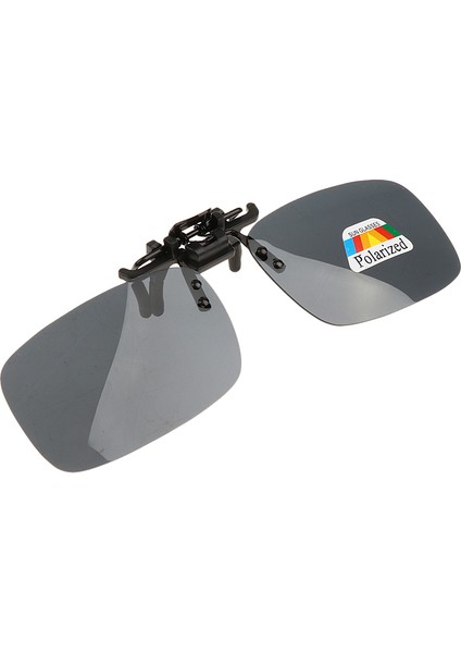 F Fityle Kadınlar ve Erkekler Için Polarize Klip Güneş Gözlüğü, Spor Güneş Gözlüğü -, 13 x 4 cm Gri (Yurt Dışından)