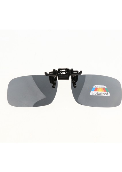 F Fityle Kadınlar ve Erkekler Için Polarize Klip Güneş Gözlüğü, Spor Güneş Gözlüğü -, 13 x 4 cm Gri (Yurt Dışından)