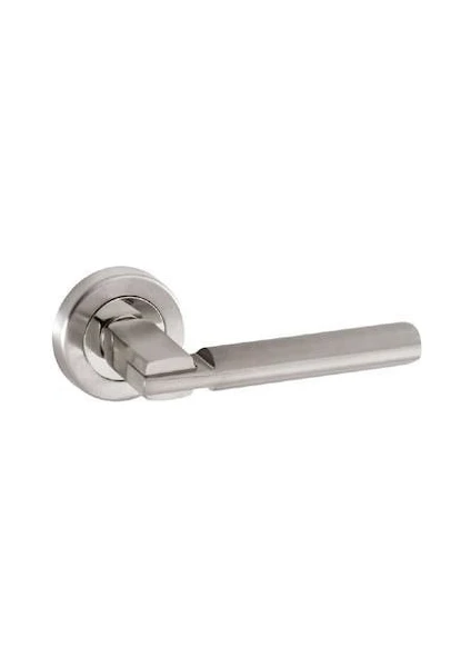 Wc Rozetli Kapı Kolu Krom-Inox 200-73RW-21-53