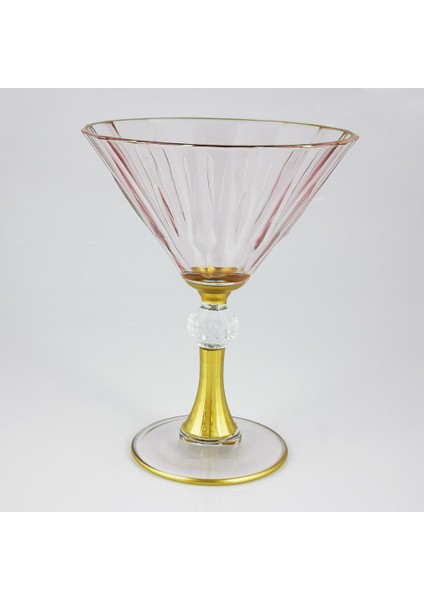 6'lı Altın Yaldızlı Lüsterli Dondurmalık - Sunum Kasesi fiyatları