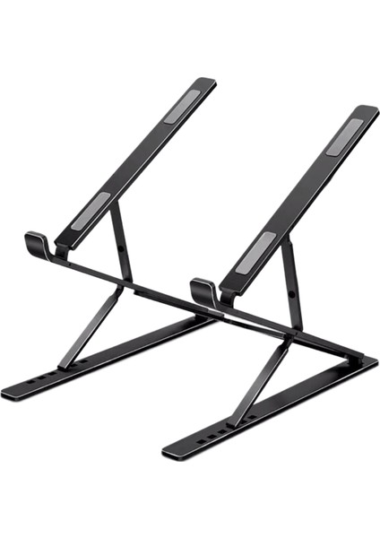 F Fityle Laptop Tablet Standı Dizüstü Rider Tutucu Ergonomik Macbook Siyah Için (Yurt Dışından)