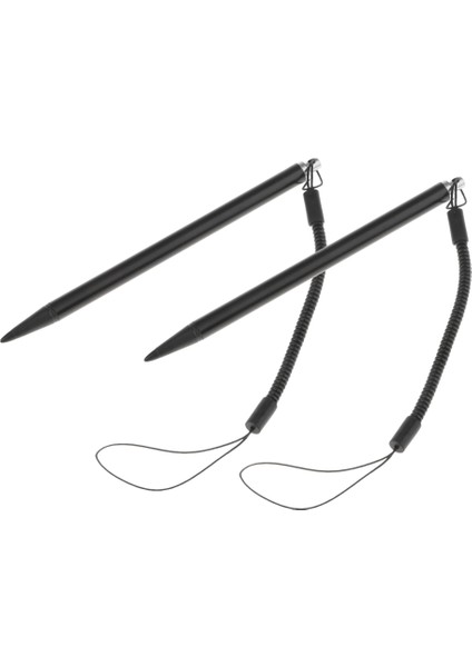 F Fityle 2x Dirençli Mini Stylus Abs Dokunmatik Ekran Kalem Pad Telefon / Oyun Konsolu Için (Yurt Dışından)