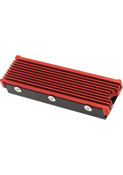 F Fityle Nvme M.2 2280 SSD W Termal Pad Vidaları-Kırmızı Için Alüminyum Soğutucu (Yurt Dışından)