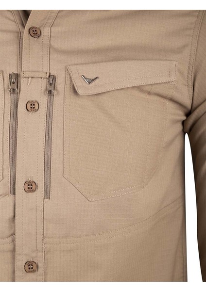 Outdoor Taktik Giyim Kamp Pamuklu Erkek Gömlek Trekking Hiking TACTEC03 indirimleri