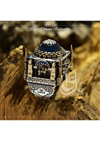 Islam Usta Tasarımı Yeni Çağ Gümüş Erkek Yüzük fiyatları