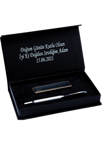 Kalem ve Çakmak Hediyelik Set