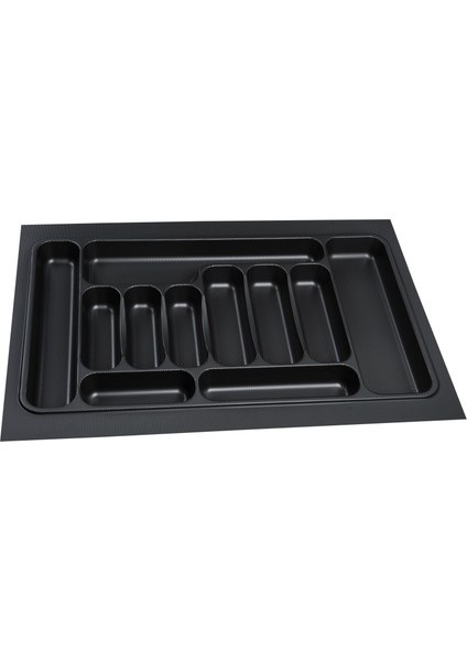 Antrasit Renk Kesilebilir Kaşıklık 75*49 cm (70*41 Cm'e Kadar Kısaltılabilir.)