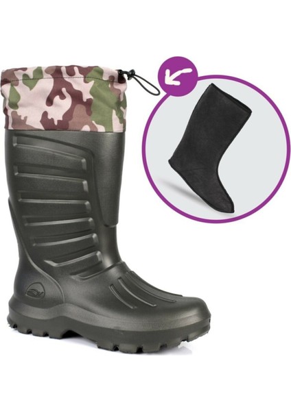 Eva Termal Konçlu Çoraplı Çizme -30 Derece Dayanıklı fiyatları