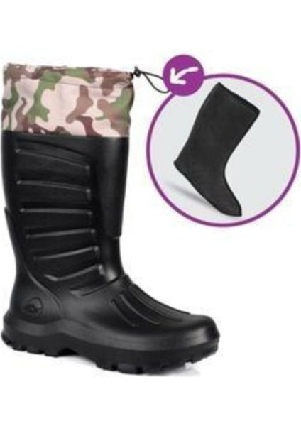 Eva Termal Konçlu Çoraplı Çizme -30 Derece Dayanıklı fiyatları