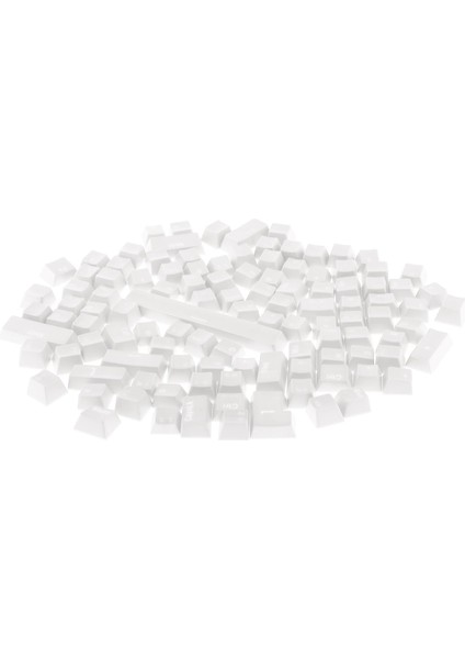 F Fityle 108 Adet Yarı Saydam Klavye Tuşu (Yurt Dışından)