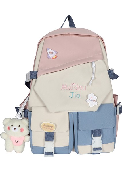 Erkek/ Kız Öğrenciler Için Oxford Bez Okul Çantası (Yurt Dışından)