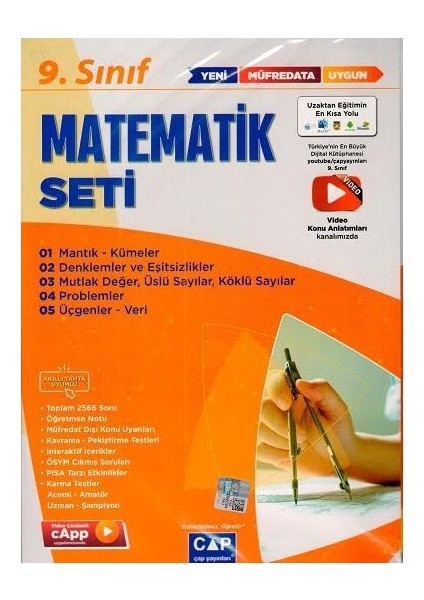 9. Sınıf Matematik Anadolu Seti 2025