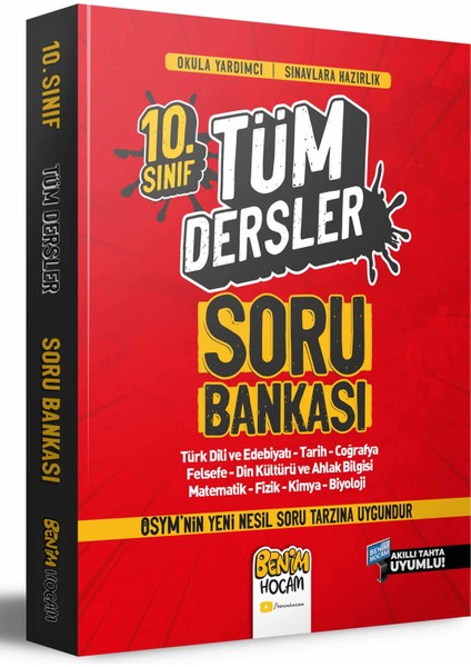 2022 10. Sınıf Tüm Dersler Soru Bankası