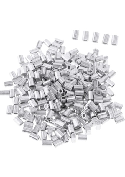 F Fityle 100 Adet Ferrules Balıkçılık Yayın Balığı Için Alüminyum Ferrules 1.2Mm (Yurt Dışından)