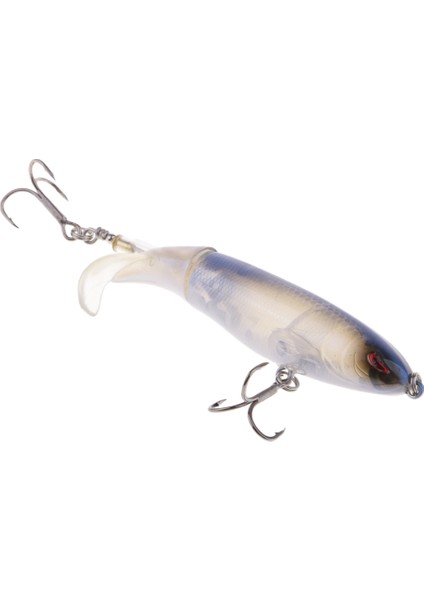 F Fityle Yapay Baits Topwater Whopper Popper Balıkçılık Cazibesi Yüzer Yem - Mavi (Yurt Dışından)